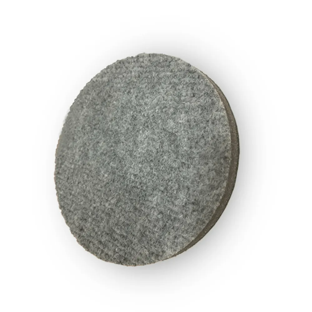 Boina de Carpete para polimento de vidros 5"